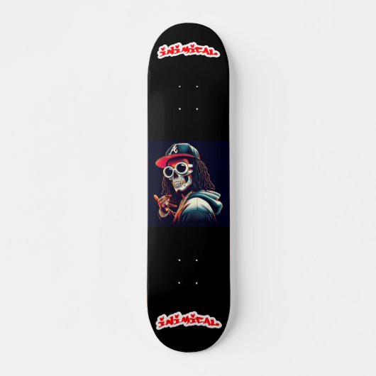 Minimale start persoonlijk skateboard (Voorkant)