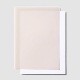 Minimale Stevige Kleur Moderne Roze Huwelijk Vellum Uitnodigingen