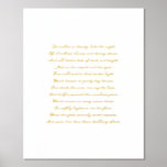 Minimale stijltekst afdrukken, song Lyrics Art Folie Afdrukken<br><div class="desc">Minimaal stijlvolle gouden folie songtekst muurkunst. Voeg je maatstekst of gedicht toe aan een gepersonaliseerd,  mooi afdrukcadeau. Geweldig voor huwelijksliedslyrische kunst of eerste dansdruk. Perfect verjaardagscadeau of doordacht Valentijnsdag cadeauidee.</div>