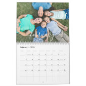 Minimale stijlvolle Creëer Uw eigen familiefoto 20 Kalender (Feb 2026)