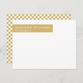 Minimale stijlvolle, hoogwaardige Kaart voor moder Notitiekaartje