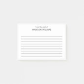 Minimale stijlvolle, moderne opmerkingen na de inv post-it® notes (Voorkant)