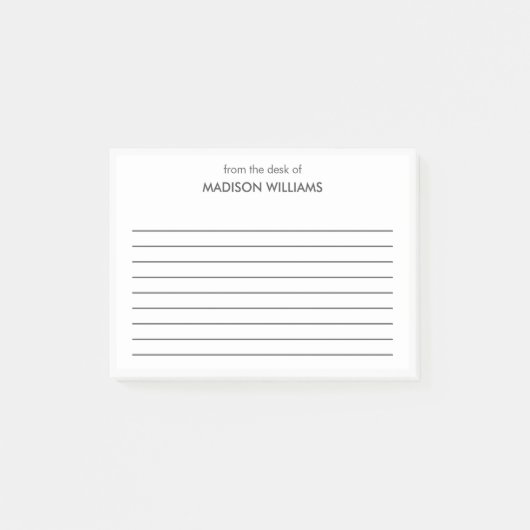 Minimale stijlvolle, moderne opmerkingen na de inv post-it® notes (Voorkant)