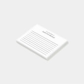 Minimale stijlvolle, moderne opmerkingen na de inv post-it® notes (Schuin)