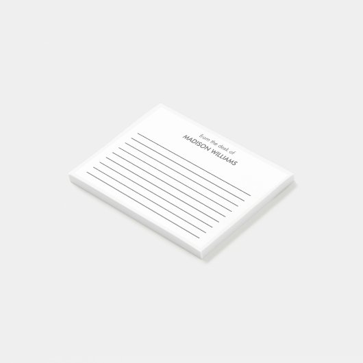 Minimale stijlvolle, moderne opmerkingen na de inv post-it® notes (Schuin)