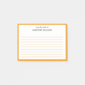 Minimale stijlvolle, moderne opmerkingen na de inv post-it® notes (Voorkant)