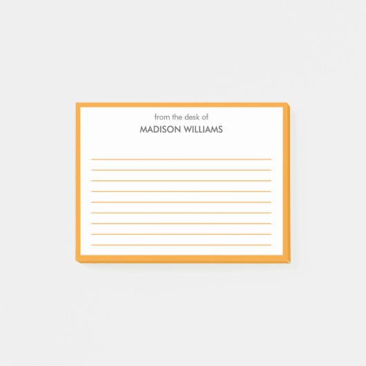 Minimale stijlvolle, moderne opmerkingen na de inv post-it® notes (Voorkant)