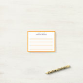 Minimale stijlvolle, moderne opmerkingen na de inv post-it® notes (Op bureau)