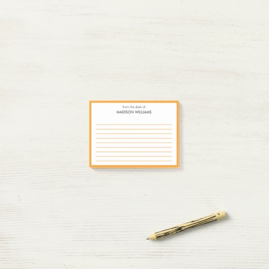 Minimale stijlvolle, moderne opmerkingen na de inv post-it® notes (Op bureau)