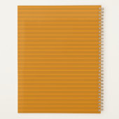 Minimale stijlvolle, moderne tapanner planner (Achterkant)