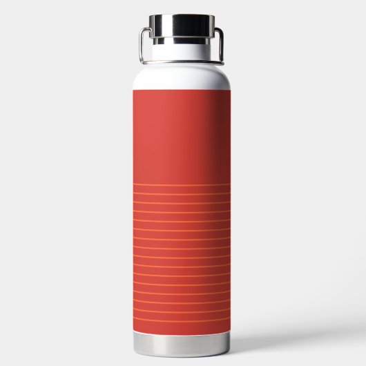 Minimale stijlvolle, moderne waterfles (Achterkant)