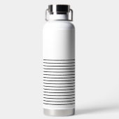 Minimale stijlvolle, moderne waterfles (Achterkant)