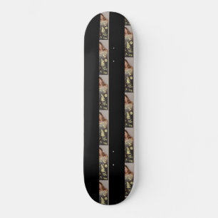 Minimale stijlvolle naam foto vriend verjaardag persoonlijk skateboard