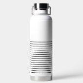 Minimale stijlvolle trendy moderne waterfles (Achterkant)