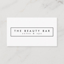 Minimale stijlvolle Visitekaartjes voor aanstellin Afsprakenkaartje