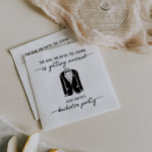 Minimale stijlvolle vrijgezellenfeest decoraties servet<br><div class="desc">Ons Minimal Stylish Bachelor Party Collectie is voorzien van strakke, mannelijke lettertypen en een strak, modern design, waardoor het ideaal is om op elke bestemming te vieren. Elk stuk is gemakkelijk te personaliseren, professioneel gedrukt en vervaardigd met hoogwaardige materialen - waardoor de stress uit de feestplanning wordt gehaald, zodat u...</div>