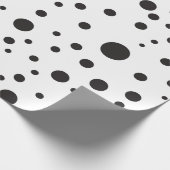 Minimale stippen cadeaupapier (Hoek)