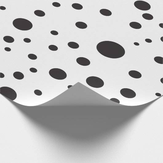 Minimale stippen cadeaupapier (Hoek)