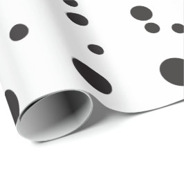 Minimale stippen cadeaupapier