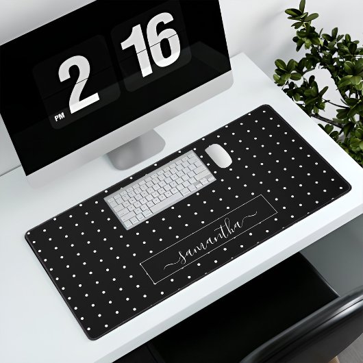 Minimale Stippen Calligrafie Maatwerk Bureaumat