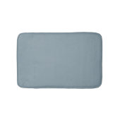 Minimale stoffige blauwe vaste, elegante moderne badmat (Voorkant)