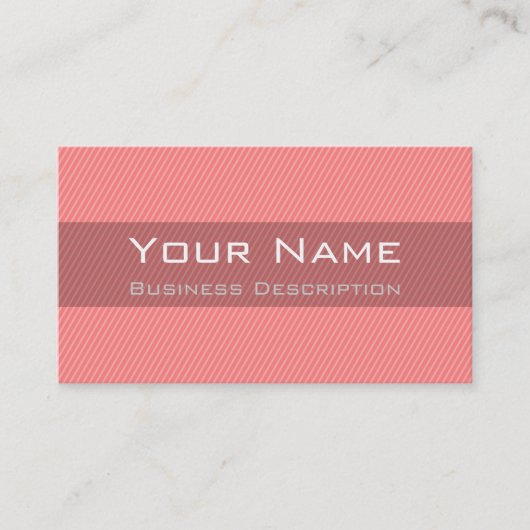 Minimale strepen Visitekaartje (Voorkant)