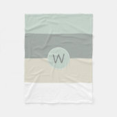 Minimale strips voor het kalmeren van kleuren met  fleece deken (Voorkant)