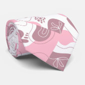 Minimale Stropdas patroonpatroon (Opgerold)