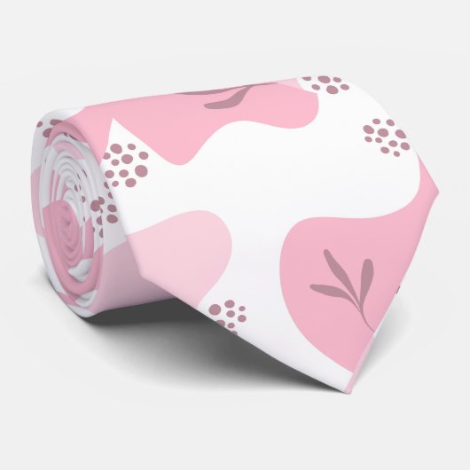 Minimale Stropdas patroonpatroon (Opgerold)