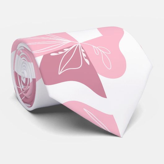 Minimale Stropdas patroonpatroon (Opgerold)