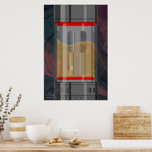 Minimale subtank poster (Keuken)