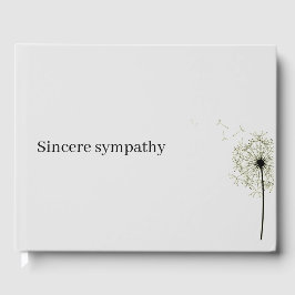 Minimale sympathieherdenking gastenboek