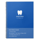 Minimale tandheelkundige Logo Notitieboek (Voorkant)