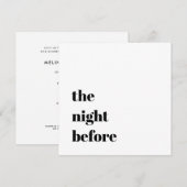 Minimale tandheelkundige repetitie kaart (Voorkant / Achterkant)