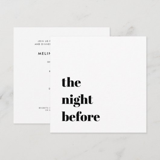 Minimale tandheelkundige repetitie kaart (Voorkant / Achterkant)