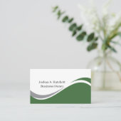 Minimale tapelampjes met handgemaakte strips visitekaartje (Staand voorkant)