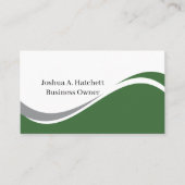 Minimale tapelampjes met handgemaakte strips visitekaartje (Voorkant)