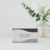 Minimale tapelampjes met handgemaakte strips visitekaartje (Staand voorkant)