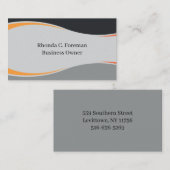 Minimale tapelampjes met handgemaakte strips visitekaartje (Voorkant / Achterkant)