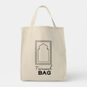 Minimale Taraweeh Bag Masjid Muslim Ramadan Tas (Achterkant)