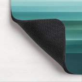 Minimale Teal Horizon Gradiënt Muismat (Hoek)