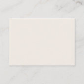 Minimale teddybeer babyshower advies informatiekaartje (Achterkant)