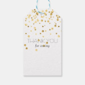 Minimale tekst bruiloftsshower-cadeaubonnen cadeaulabel (Achterkant)