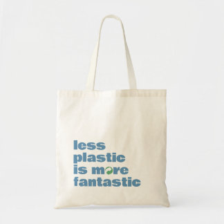 Minimale tekst herbruikbaar winkelen tote bag