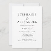 Minimale tekst QR-code om het even welk kleurhuwel Kaart (Voorkant)