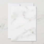 Minimale tekstscript de nacht voor kaart (Achterkant)