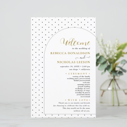 Minimale tekstweduwprogramma voor Arch Script (Staand voorkant)