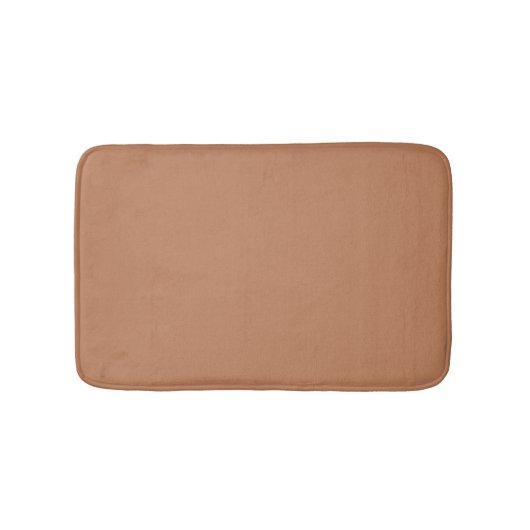 Minimale terracotta stevige, elegante moderne badmat (Voorkant)