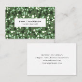 Minimale Terrazzo Print Modern Custom Business C Visitekaartje (Voorkant / Achterkant)