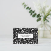 Minimale Terrazzo Print Modern Custom Visitekaartje (Staand voorkant)